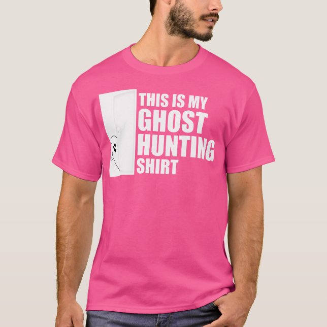 Camiseta Spooky Ghost Hunting For Paranormal Believers (Anverso)