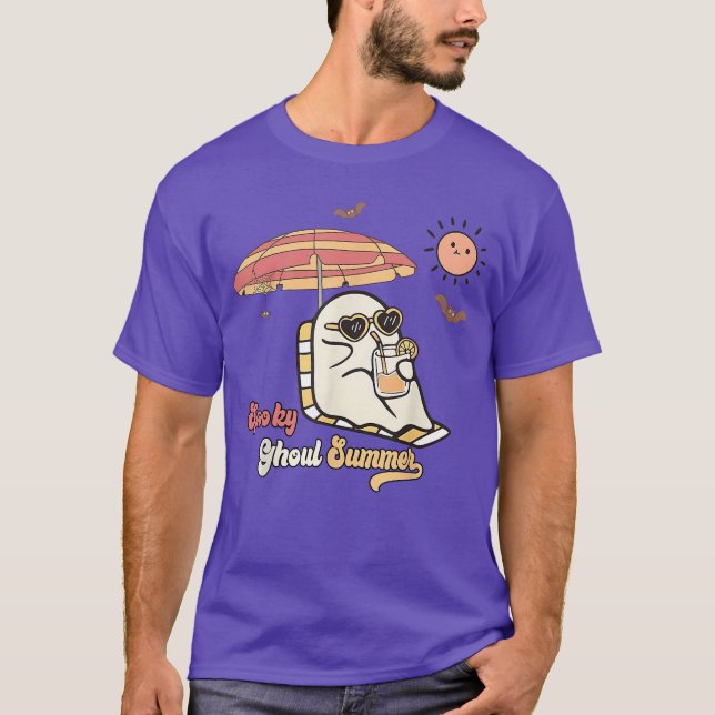 Camiseta Spooky Ghoul Summer Happy Summerween Spooky Summer (Anverso)