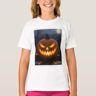 Camiseta Spooky Halloween Kids Tee - Retro Pumpkin