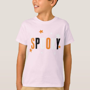 Camiseta SPOOKY Kids Halloween Corte Shirte