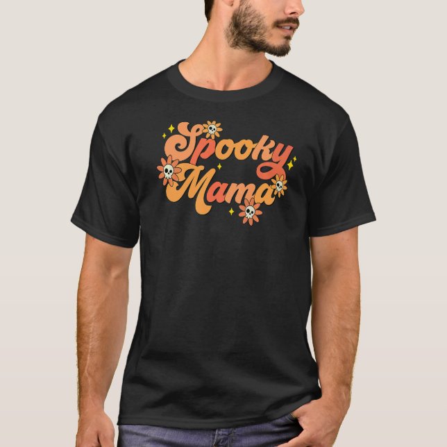 Camiseta Spooky Mama (Anverso)