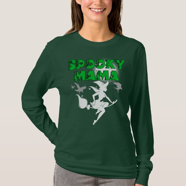 Camiseta Spooky Mama 02.b (Anverso)