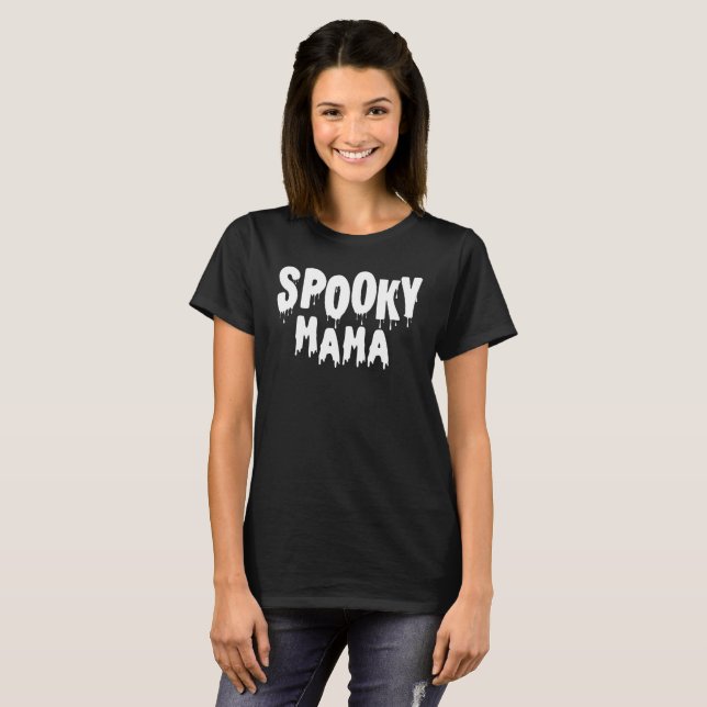 Camiseta Spooky Mama Halloween (Anverso completo)