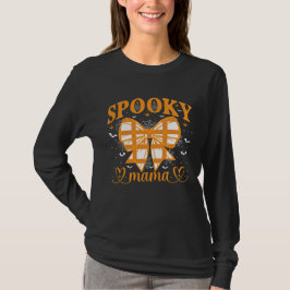 Camiseta Spooky Mama – Halloween Lindo para Mamás