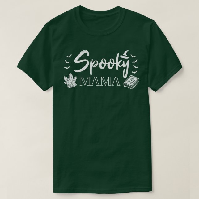Camiseta Spooky Mama I (Diseño del anverso)