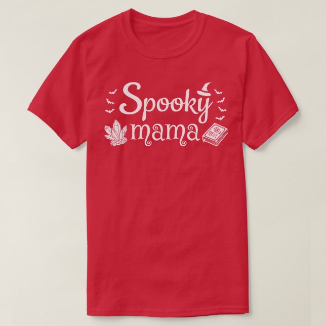 Camiseta Spooky Mama II (Diseño del anverso)
