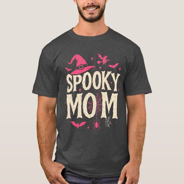 CAMISETA SPOOKY MOM (Anverso)