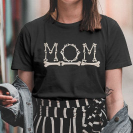 Camiseta Spooky Mom Bones Funny Halloween