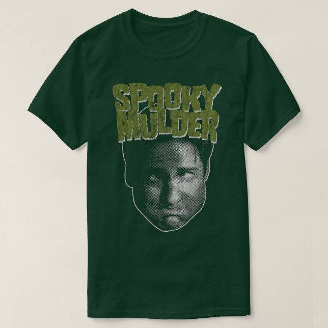 Camiseta Spooky Mulder1 (Diseño del anverso)