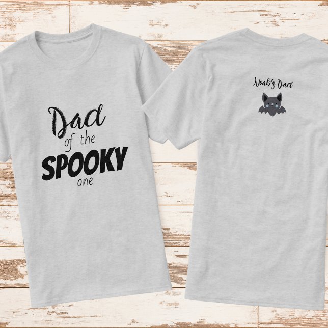 Camiseta Spooky One | Cumpleaños de Halloween | Dad Shirt B (Subido por el creador)
