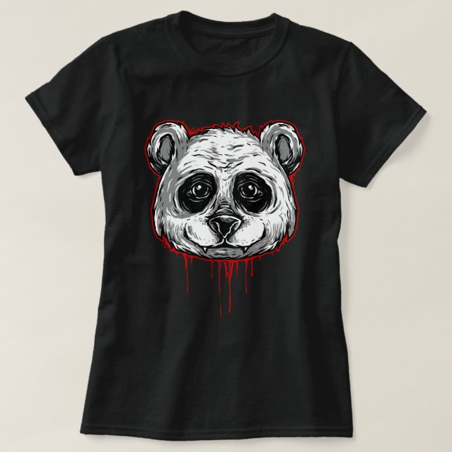 Camiseta Spooky Panda (Diseño del anverso)
