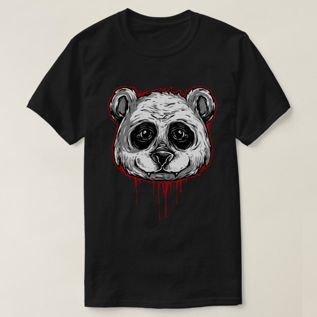 Camiseta Spooky Panda (Diseño del anverso)
