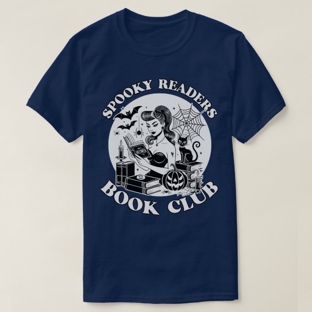 Camiseta Spooky Readers Book Club 2 (Diseño del anverso)