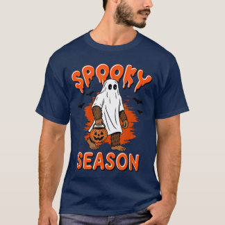 Camiseta Spooky Season Funny Halloween Trick or Treat