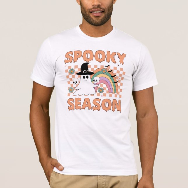 Camiseta Spooky Season Halloween Vibes-45634 (Anverso)