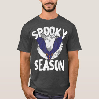 Camiseta Spooky Season Scary Bat Lover Sky Kittens Hallowe