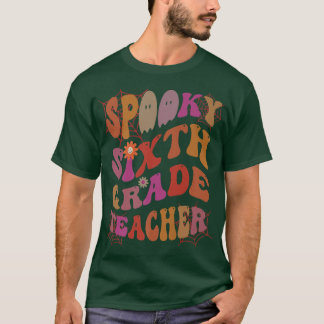 Camiseta SPOOKY SÉPTIMA ESTUDIANTE DE 6º GRADO Este Es Mi F
