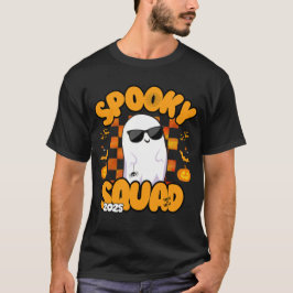 Camiseta Spooky Squad 2025 - Partido Guay Ghost Halloween
