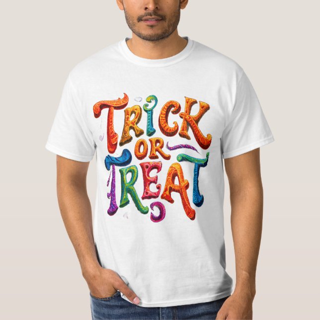 Camiseta Spooky Trick or Treat Shirt V4 (Anverso)