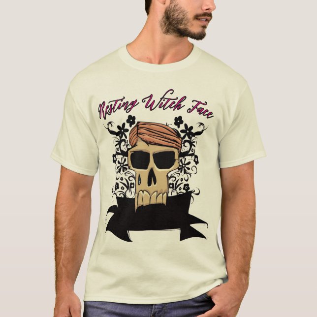 Camiseta Spooky Vibes – Halloween Design Men’s T-Shirt (Anverso)