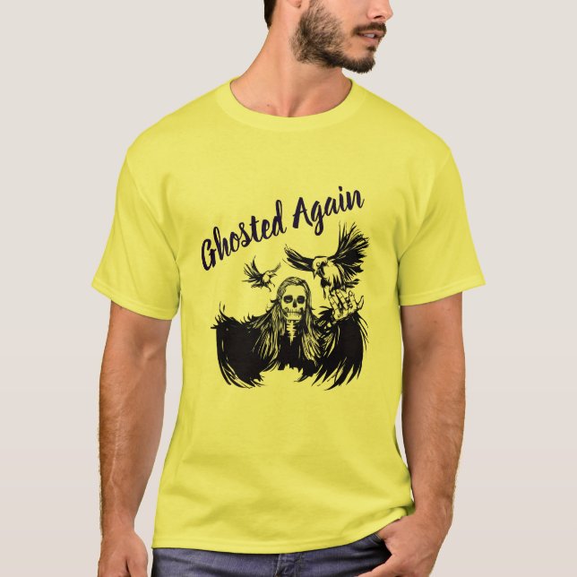 Camiseta Spooky Vibes – Halloween Design Men’s T-Shirt  Des (Anverso)