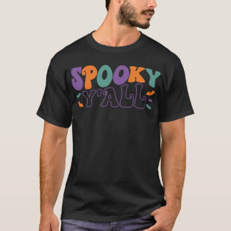 Camiseta Spooky Y'all - Halloween divertido