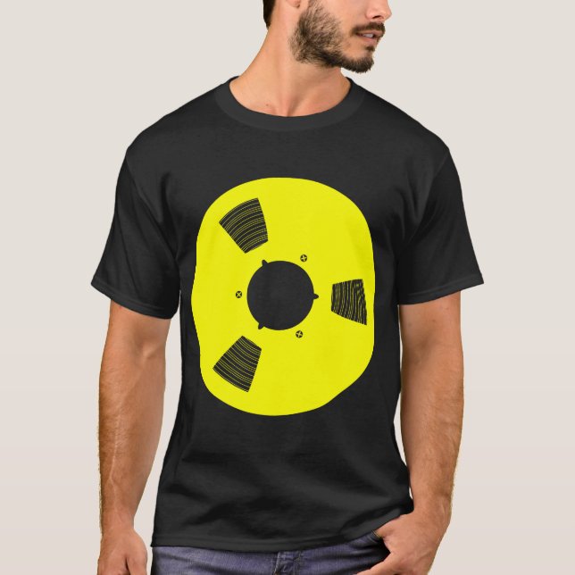 Camiseta Spool de cintas de grabación (Anverso)