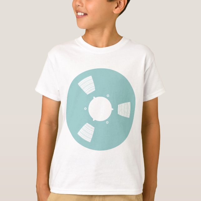 Camiseta Spool de cintas de grabación (Anverso)
