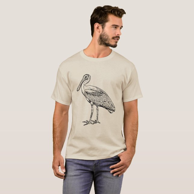 Camiseta Spoonbill (Anverso completo)