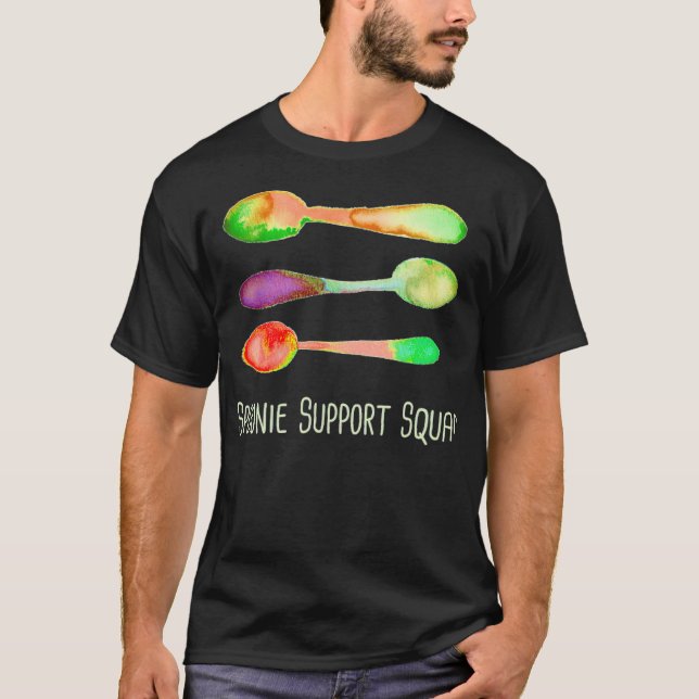 Camiseta Spoonie Support african safari back - (Anverso)