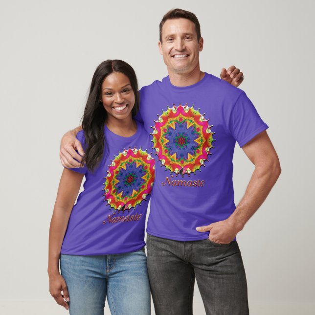 Camiseta Spores Namaste Kaleidoscope (Unisexo)