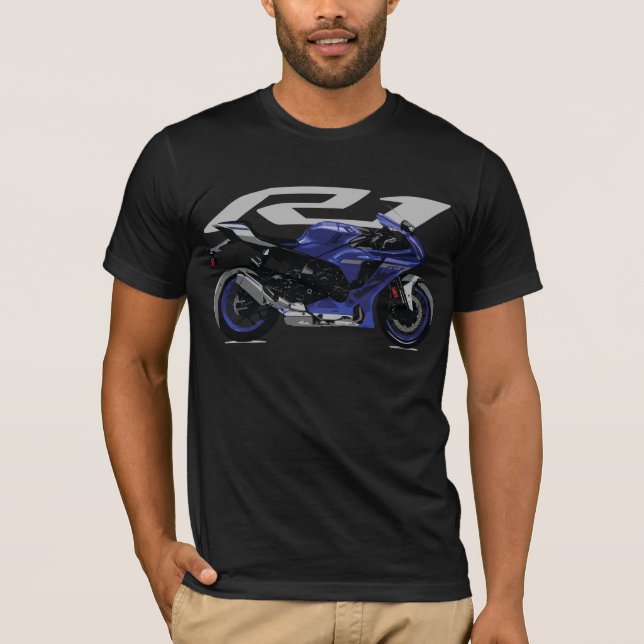Camiseta sport bike, R1 tee design (Anverso)