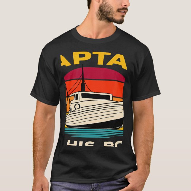 Camiseta Sport Boat Racing Boat Owner Captain Motor Boat 1 (Anverso)