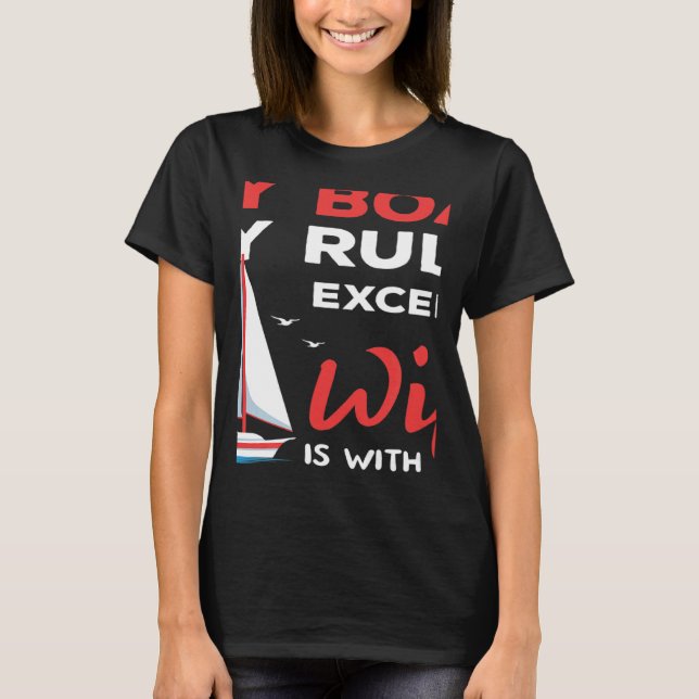 Camiseta Sport Boat Racing Boat Owner Captain Motor Boat 3 (Anverso)