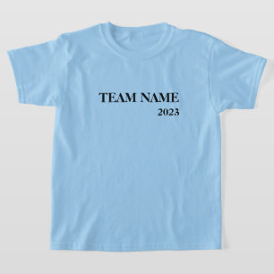 Camiseta Sport Field Day Color rojo verde azul Equipo C