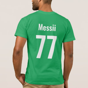 Camiseta Sport Field Day Green Color Team Chestand Squad