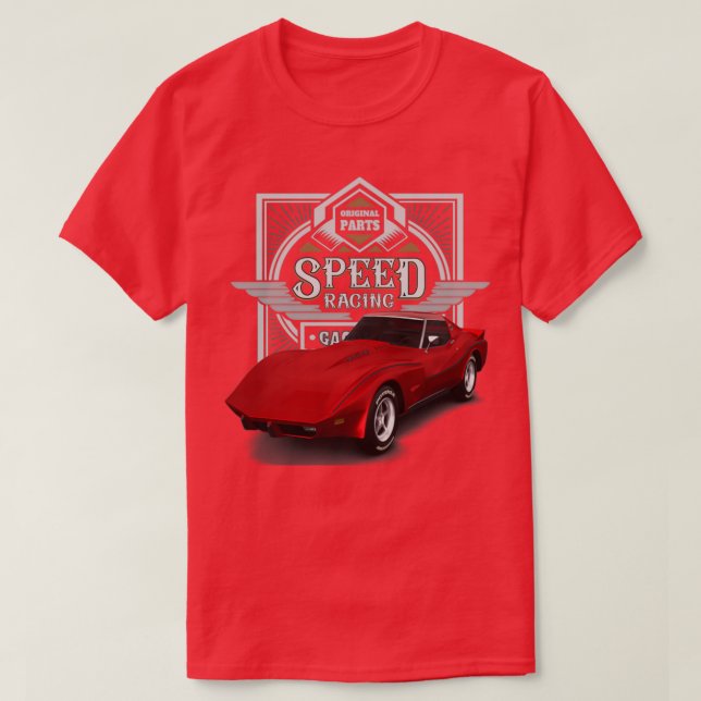 Camiseta Sport Racing Auto Car High Performance Urban Racin (Diseño del anverso)