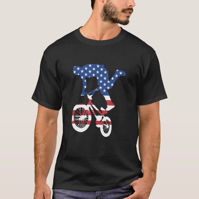 Camiseta Sport Us Flag BMX_3 (Anverso)