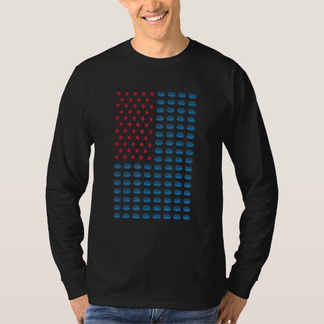Camiseta Sport Us Flag Ice Hockey_1 (Anverso)
