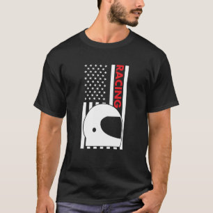 Camiseta Sport Us Flag Racing