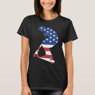 Camiseta Sport Us Flag Scooter