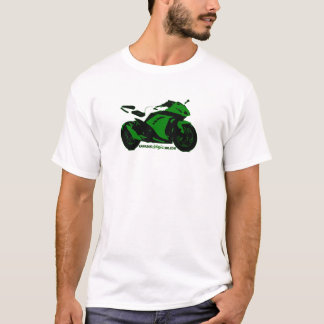 Camiseta Sportbike T del ébano de los hombres