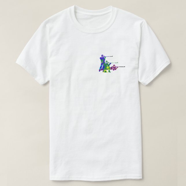 Camiseta Sportliches Gewehrschießen Dreistellungskampf (Diseño del anverso)