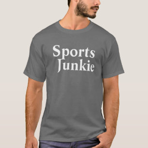 Camiseta Sports Junkie Mens Dk Gray
