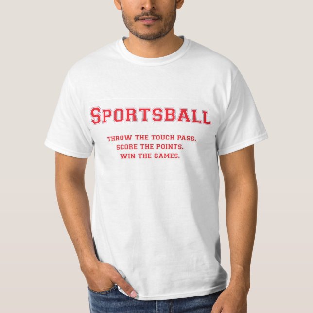 Camiseta Sportsball (Anverso)