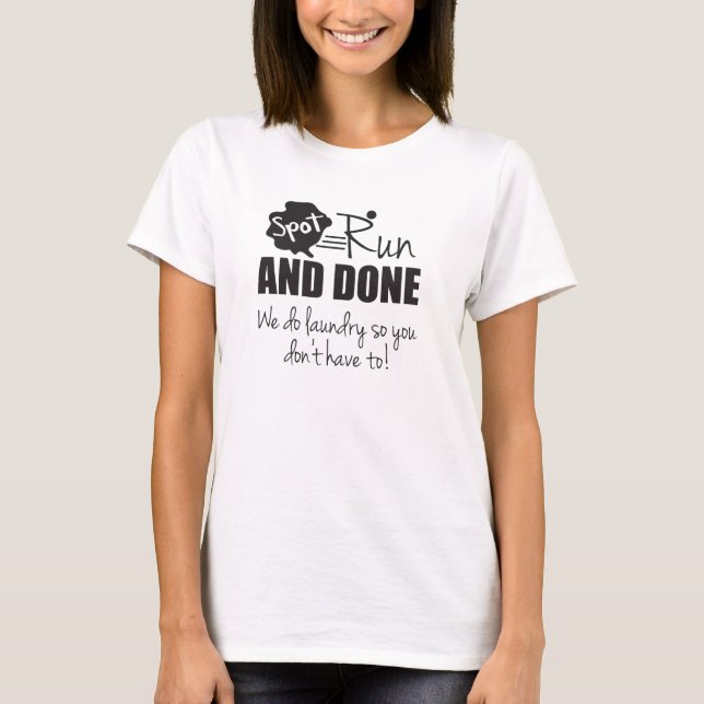 Camiseta - Spot Run and Done (Anverso)