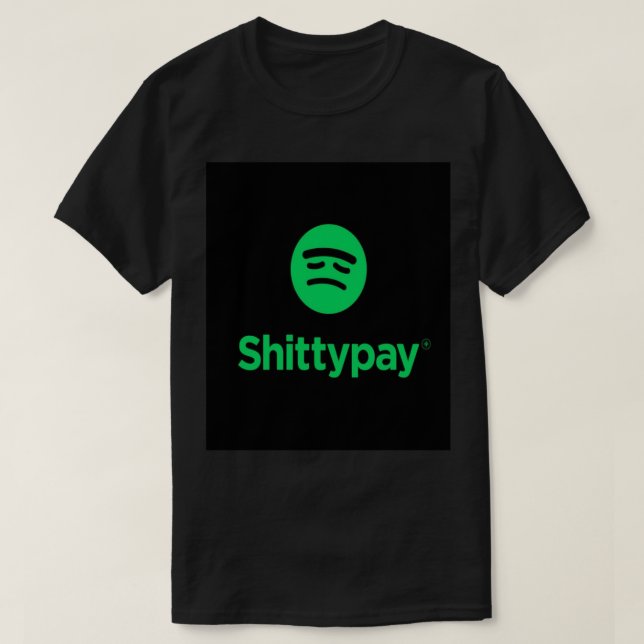 Camiseta Spotify Pegatina (Diseño del anverso)
