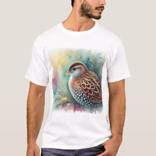 Camiseta Spotted Crake 070824AREF139 - Watercolor