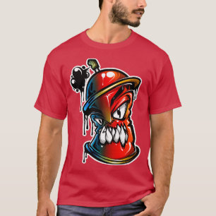 Camiseta Spray Can Graffiti