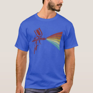 Camiseta Spray para Coche Retro Pintor de Vehículo Automoto